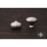 RK International - Football Knob - Satin Nickel