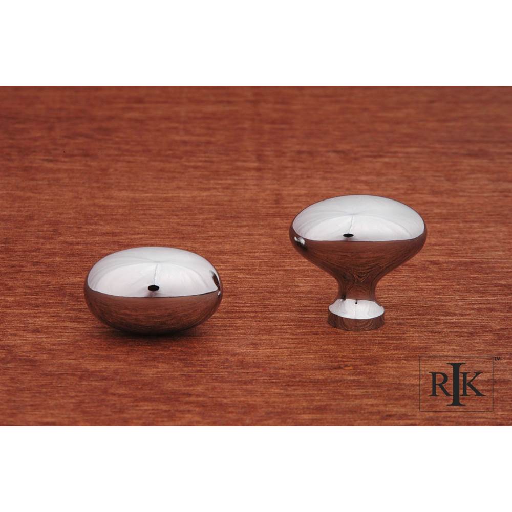 RK International - Oval Knob - Chrome