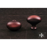 RK International - Oval Knob - Distressed Copper