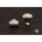 RK International - Oval Knob - Satin Nickel