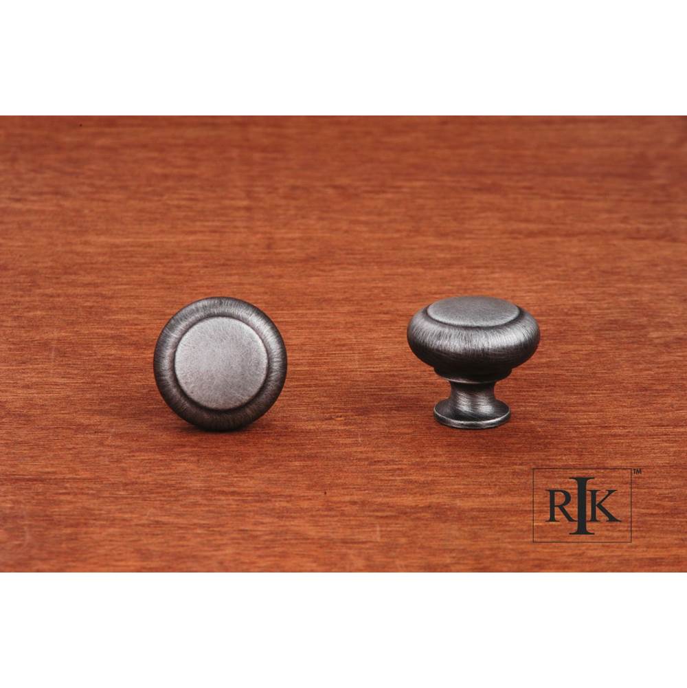 RK International - Hollow Two-Step Knob - Distressed Nickel