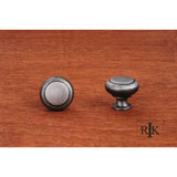 RK International - Hollow Two-Step Knob - Distressed Nickel