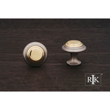 RK International - Step Up Beauty Knob - Satin Nickel,Brass