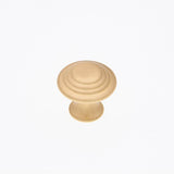 RK International - Step Up Beauty Knob - Satin Brass