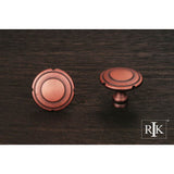 RK International - Small Truncated Edge Knob - Distressed Copper