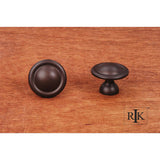RK International - Small Smooth Dome Knob - Oil Rubbed Bronze