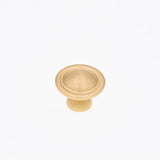 RK International - Small Smooth Dome Knob - Satin Brass