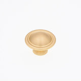 RK International - Large Smooth Dome Knob - Satin Brass