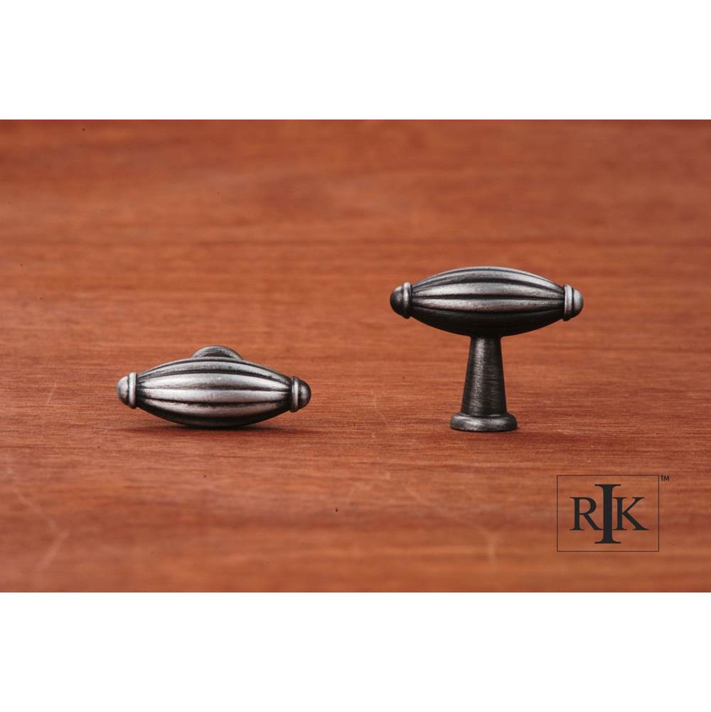 RK International - Small Indian Drum Knob - Distressed Nickel