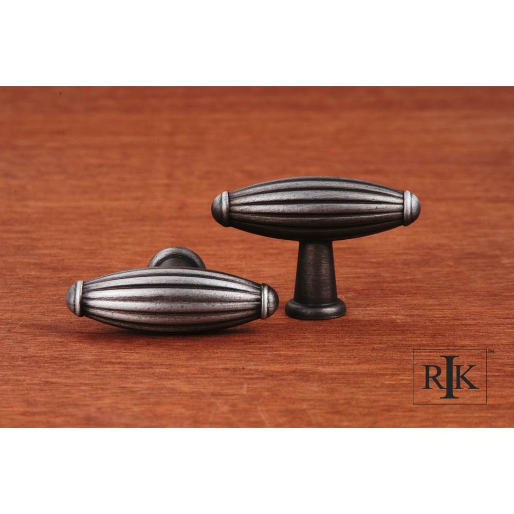 RK International - Large Indian Drum Knob - Distressed Nickel