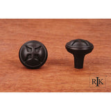 RK International - Solid Four Petal Knob - Oil Rubbed Bronze