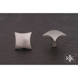 RK International - Plain Knob with Four Curves - Satin Nickel