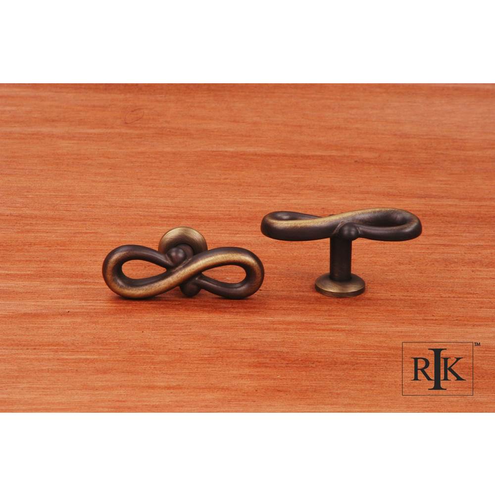 RK International - Butterfly Pretzel Knob - Antique English