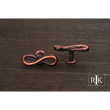 RK International - Butterfly Pretzel Knob - Distressed Copper