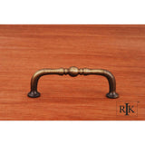 RK International - Decorative Elongated Colonial Pull - Antique English