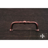 RK International - Decorative Elongated Colonial Pull - Distressed Copper