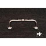 RK International - Decorative Elongated Colonial Pull - Satin Nickel