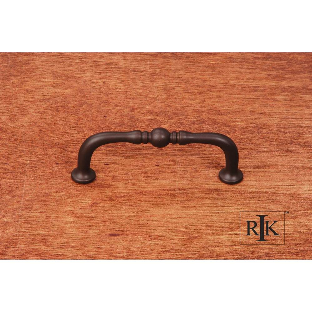 RK International - Decorative Elongated Colonial Pull - Oil Rubbed Bronze
