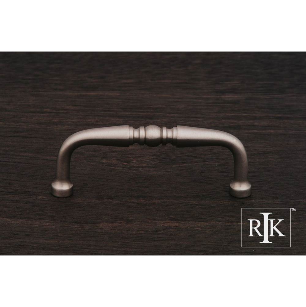 RK International - 3'' c/c Decorative Curved Pull - Satin Nickel