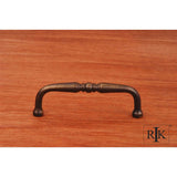 RK International - 3 1/2'' c/c Decorative Curved Pull - Antique English
