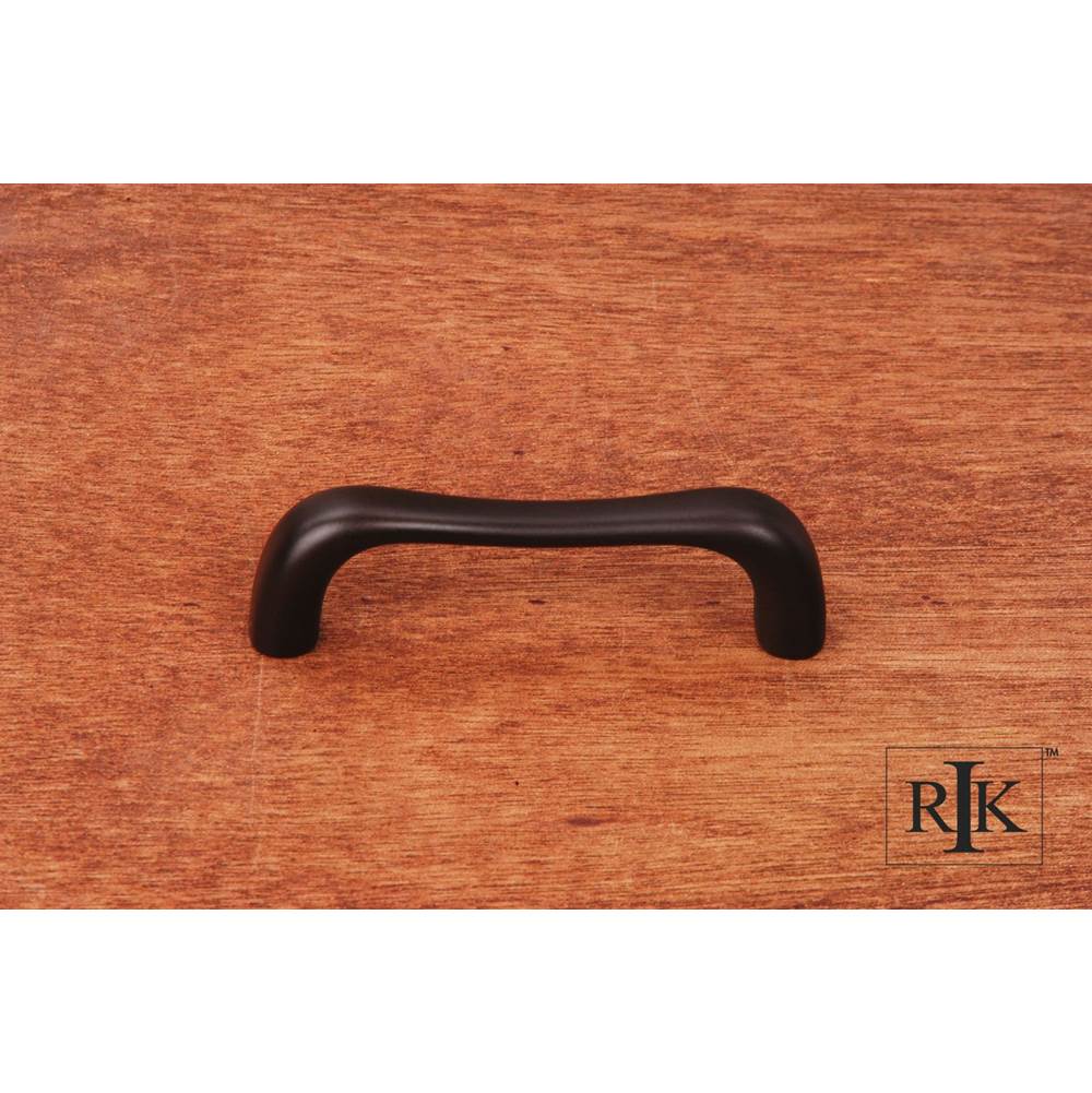 RK International - Contemporary Bent Middle Pull - Oil Rubbed Bronze