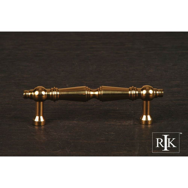 RK International - Plain Tapered Pull - Polished Brass