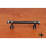 RK International - Distressed Decorative Rod Pull - Distressed Nickel