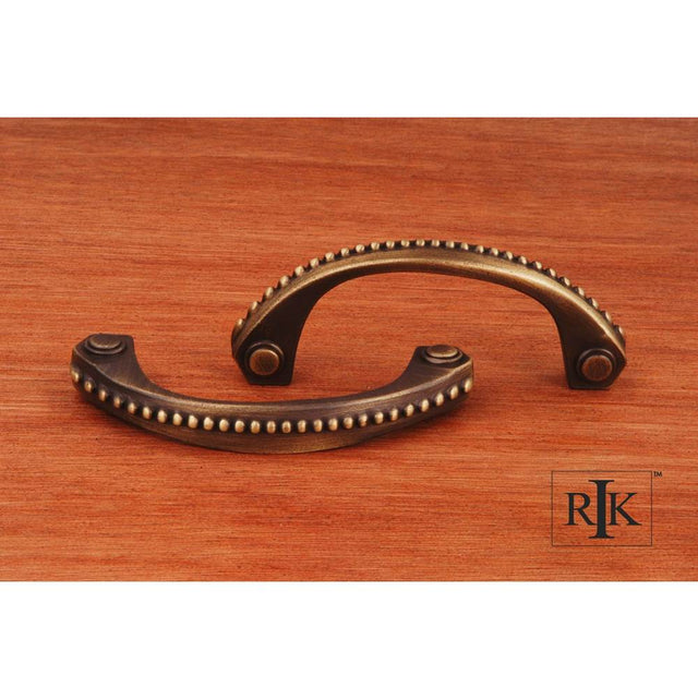 RK International - Beaded Bow Pull - Antique English