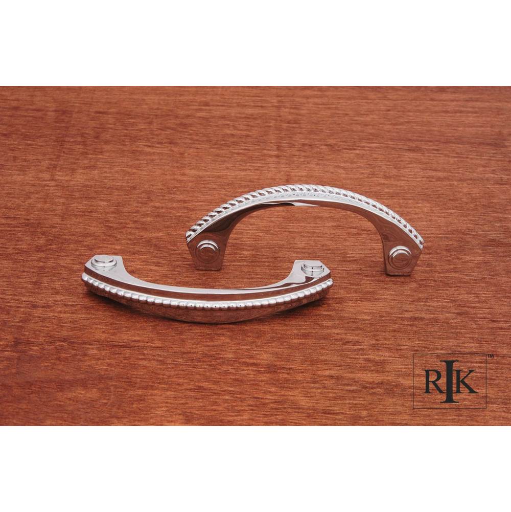 RK International - Beaded Bow Pull - Chrome