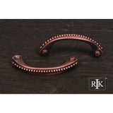 RK International - Beaded Bow Pull - Distressed Copper