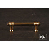 RK International - 3'' c/c Swirl Pull - Polished Brass