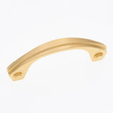 RK International - Plain Bow Pull - Satin Brass