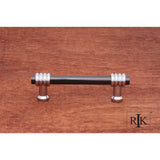 RK International - 3'' c/c Swirl Pull - Black Nickel,Chrome