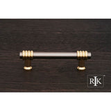 RK International - 3'' c/c Swirl Pull - Satin Nickel,Brass