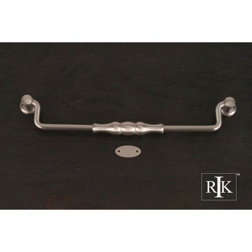 RK International - 8'' c/c Beaded Middle Hanging Pull - Satin Nickel