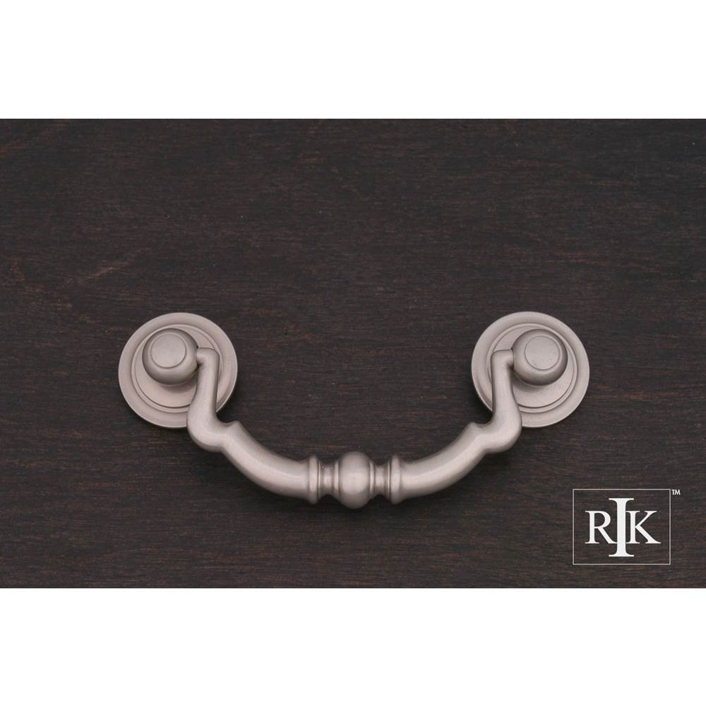 RK International - Sculptured Beaded Bail Pull - Satin Nickel