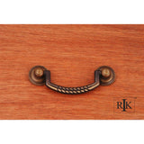 RK International - Split Rope Bail Pull - Antique English