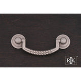 RK International - Split Rope Bail Pull - Satin Nickel