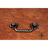 RK International - Rope Bail Pull with Clover Ends - Distressed Nickel