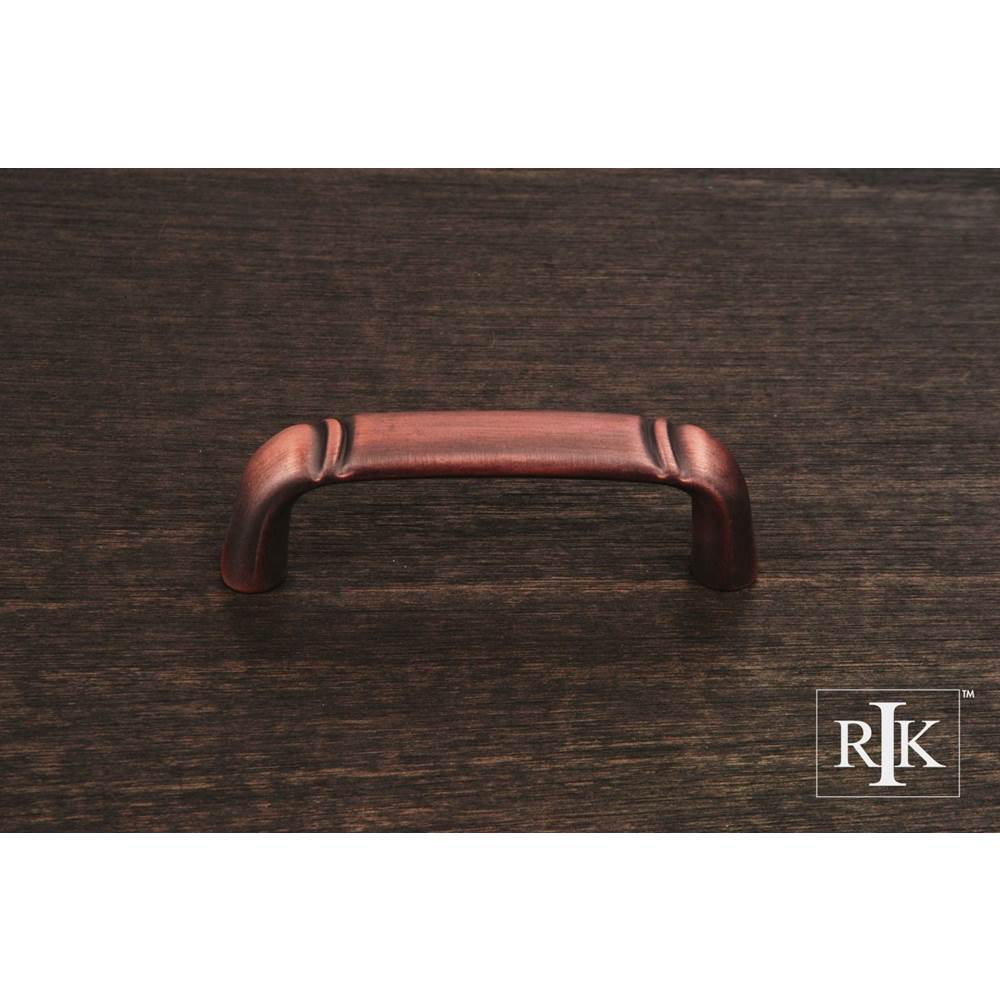 RK International - Smooth Pull with Curved Lines  at  End - Distressed Copper