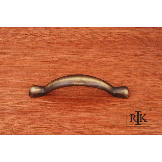 RK International - Smooth Decorative Bow Pull - Antique English