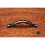 RK International - Smooth Decorative Bow Pull - Distressed Nickel
