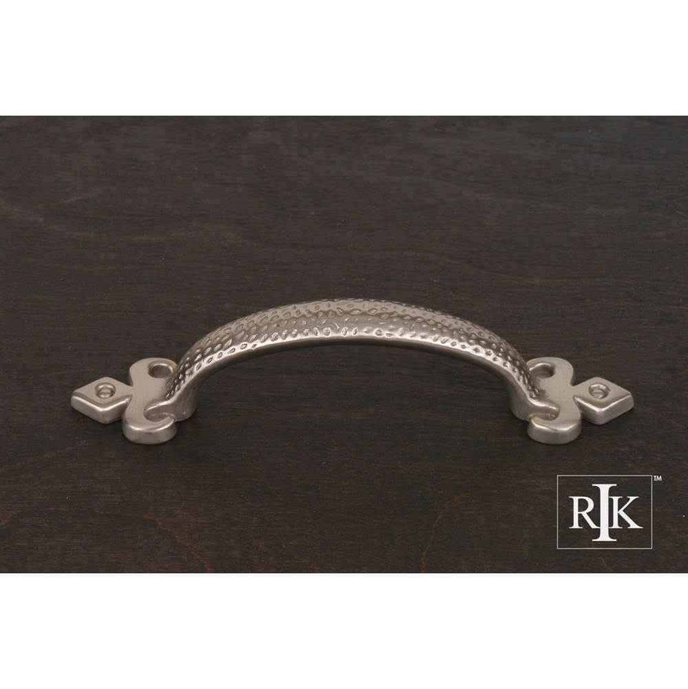 RK International - Divet Indent Bow Pull with Gothic Ends - Satin Nickel