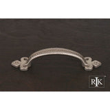 RK International - Divet Indent Bow Pull with Gothic Ends - Satin Nickel