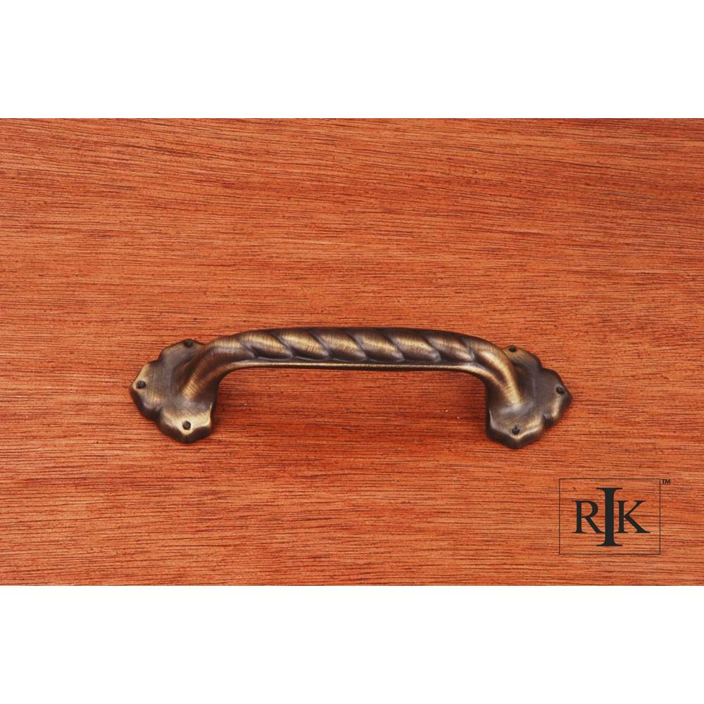 RK International - Big Rope Pull with Clover Ends - Antique English