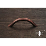 RK International - 3'' c/c Half Moon Pull - Distressed Copper