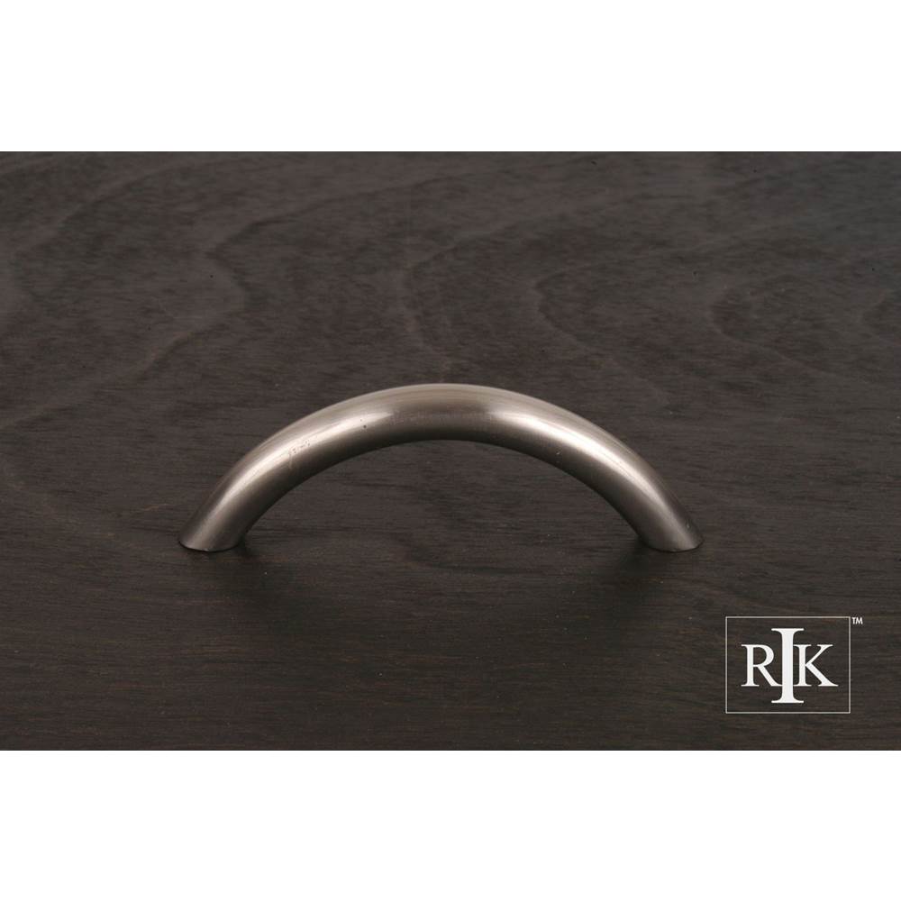 RK International - 3'' c/c Half Moon Pull - Satin Nickel