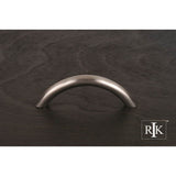 RK International - 3'' c/c Half Moon Pull - Satin Nickel