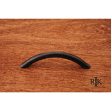 RK International - 3 1/2'' c/c Half Moon Pull - Distressed Nickel