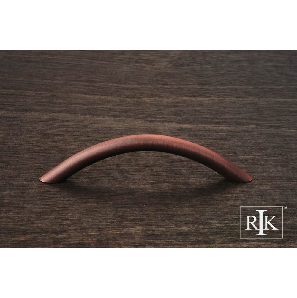RK International - 4'' c/c Half Moon Pull - Distressed Copper